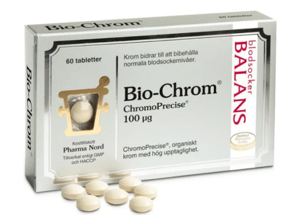 Pharma Nord Bio-Chrom 100 µg, 60 tabletter