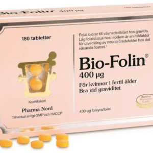 Pharma Nord Bio-Folin 400 μg, 180 tabletter