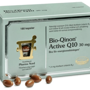 Pharma Nord Bio-Qinon Active Q10 30 mg, 180 kapslar