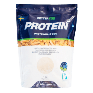 Better You Ärt & Havreprotein 1Kg/Blåbär/Vanilj