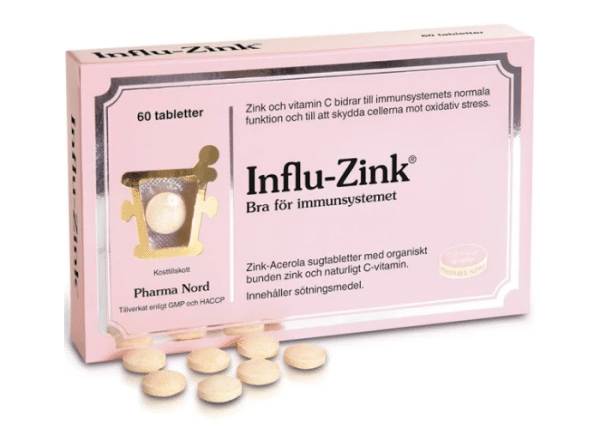 Pharma Nord Influ-Zink 60 tabletter