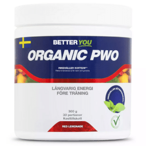 Better You Organic PWO 300g Red lemonade