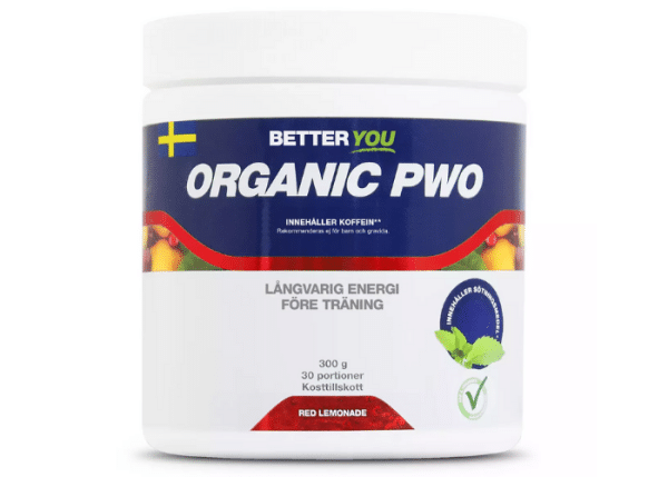 Better You Organic PWO 300g Red lemonade