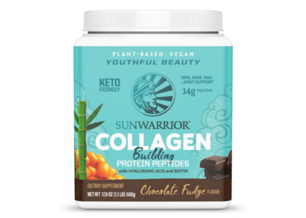 Sunwarrior Collagen Building Protein peptides 500 g/ Choklad