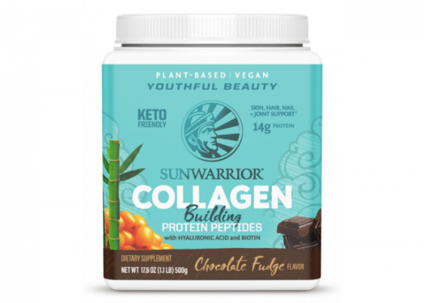 Sunwarrior Collagen Building Protein peptides 500 g/ Choklad