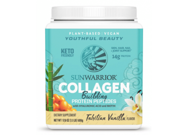Sunwarrior Collagen Building Protein peptides 500g/Vanilj