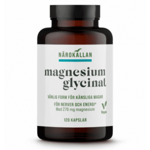 Närokällan Magnesiumglycinat 120 Kapslar
