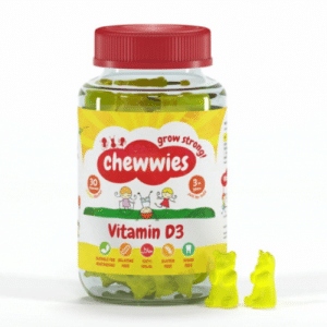 Chewwies D-vitamin, 30 tuggisar