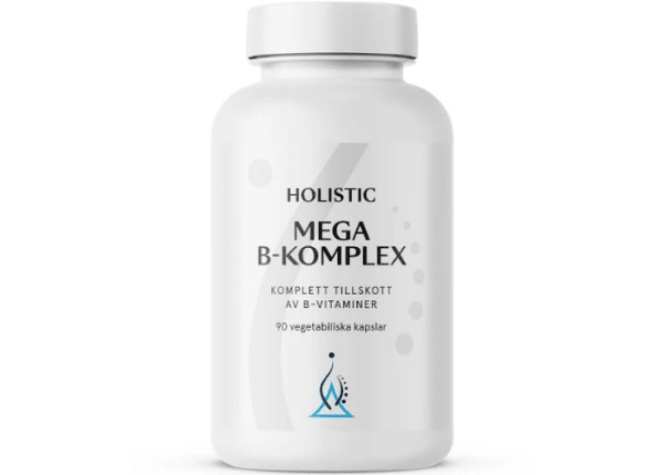 Holistic Mega B-komplex, 90 kapslar