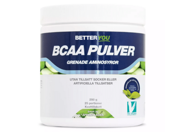 Better You BCAA Pulver 250g Äpple/Fläder