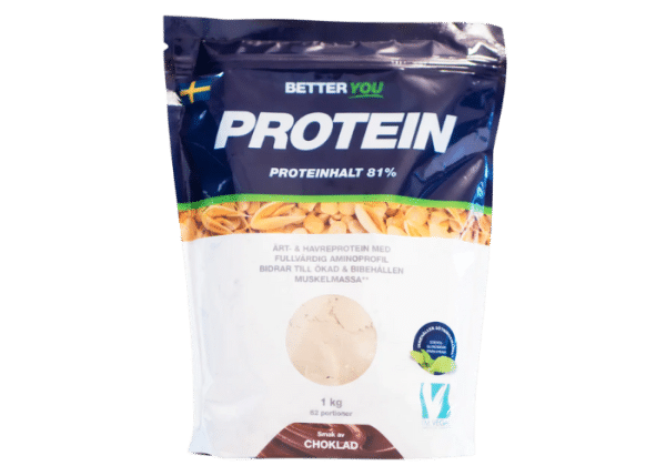 Better You Ärt & Havreprotein 1Kg/Choklad