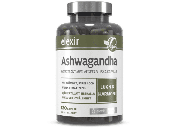 Elexir pharma Ashwagandha 120 kapslar