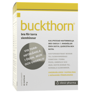Elexir pharma Buckthorn 60 kapslar