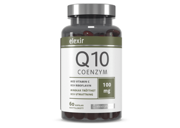 Elexir Pharma Coenzyme Q10 100mg 60 Kapslar