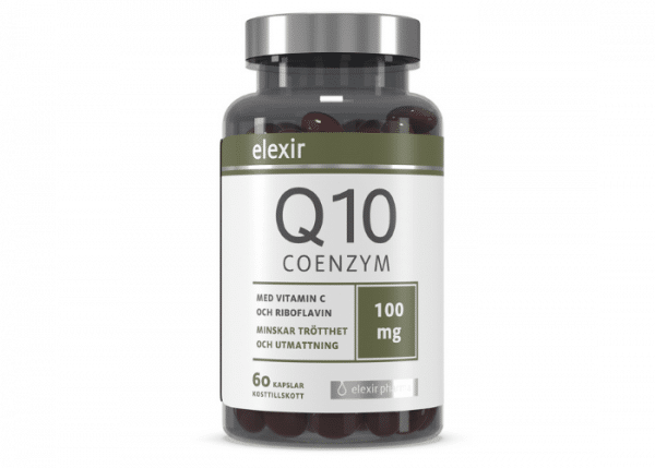 Elexir Pharma Coenzyme Q10 100mg 60 Kapslar