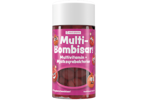 Elexir Pharma Multi-Bombisar 60 tuggbara bombisar