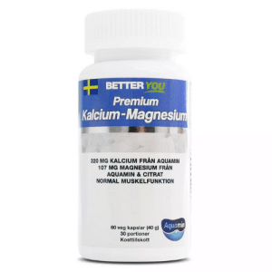 Better You Premium Kalcium-Magnesium 60 kapslar