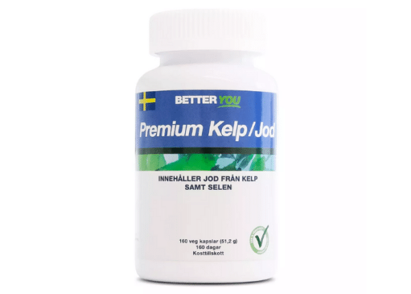 Better You Premium Kelp & Jod 160 kapslar