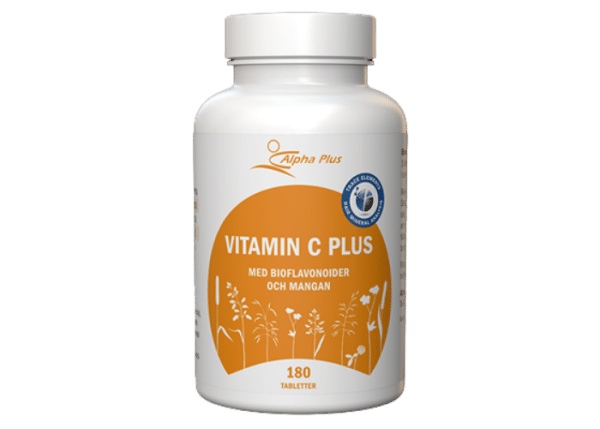 Alpha Plus Vitamin C Plus 180 tabletter