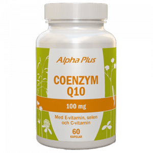 Alpha Plus Coenzym Q10 100mg 60 Kapslar