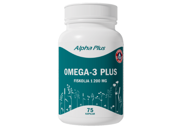 Alpha Plus Omega-3 Plus 75 Kapslar