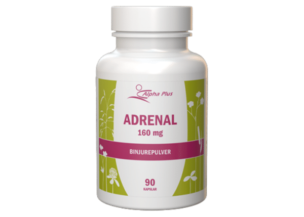 Alpha Plus Adrenal 160 mg 90 kapslar