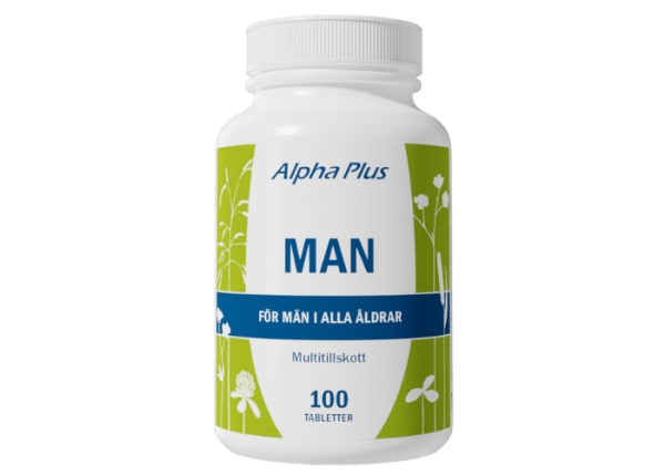 Alpha Plus Man 100 tabletter