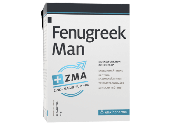 Elexir Pharma Fenugreek Man 60 tabletter