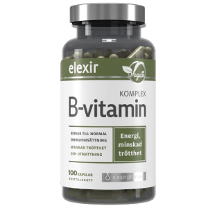 Elexir Pharma B-Vitamin Komplex 100 kapslar