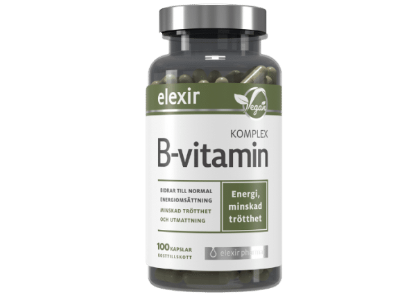 Elexir Pharma B Vitamin Komplex 100 kapslar