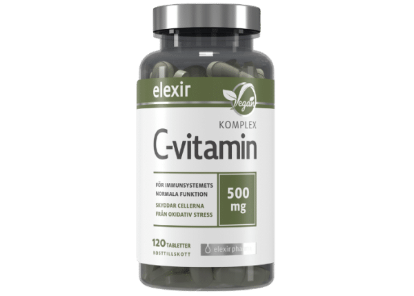 Elexir Pharma C-vitamin Komplex 120 tabletter