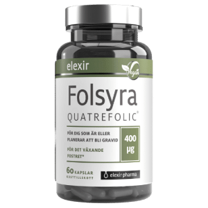 Elexir Pharma Folsyra 60 kapslar