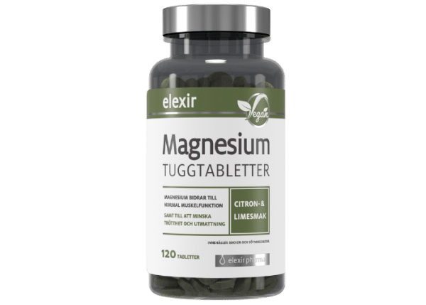 Elexir Pharma Magnesium Tuggtabletter 120 st