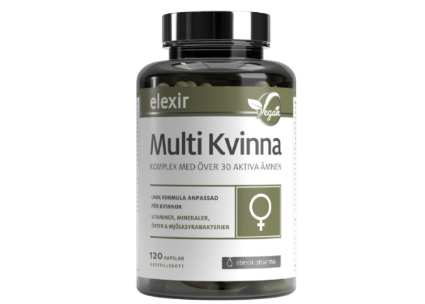 Elexir Pharma Multi Kvinna 120 kapslar