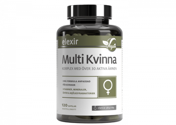 Elexir Pharma Multi Kvinna 120 kapslar