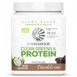 Sunwarrior Clean Greens & Protein Choklad 175 g
