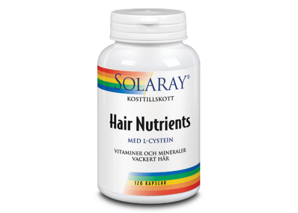 Solaray Hair Nutrients 120 kapslar