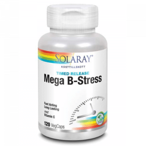 Solaray Mega B-stress 120 kapslar