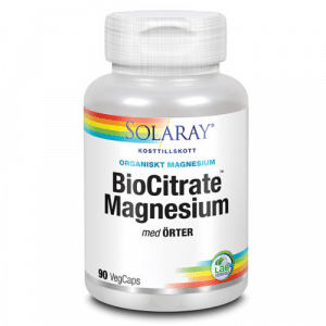 Solaray BioCitrate Magnesium 90 kapslar