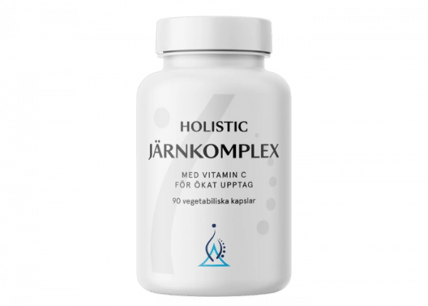 Holistic Järnkomplex 25 mg, 90 kapslar