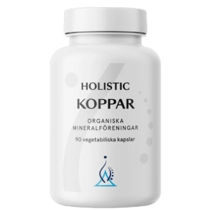 Holistic Koppar 2 mg, 90 kapslar