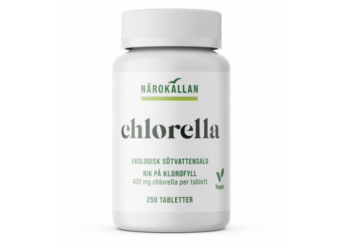 Närokällan Chlorella 250 tabletter EKO | Naturoteket.se