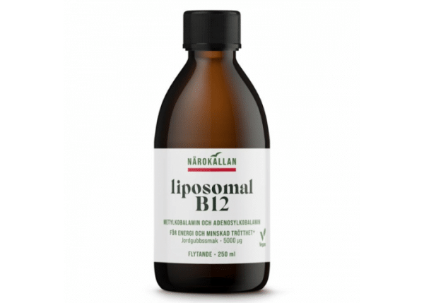 Närokällan Liposomal B12 5000 mcg, 250 ml