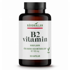 Närokällan B2 Riboflavin 100 mg, 90 kapslar