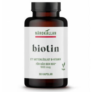 Närokällan Biotin 1000 mcg 90 kapslar