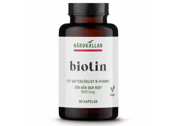 Närokällan Biotin 1000 mcg 90 kapslar