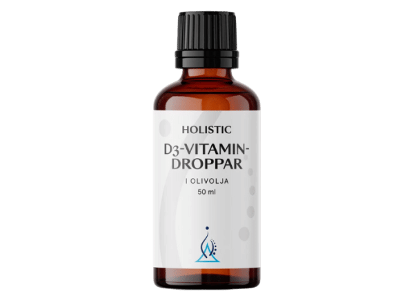Holistic D3-vitamin droppar, 50 ml