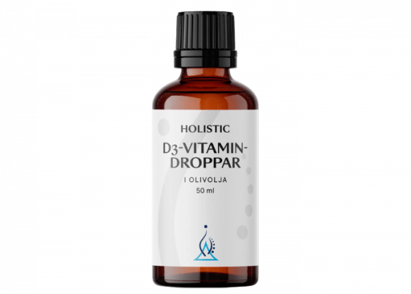 Holistic D3-vitamin droppar, 50 ml