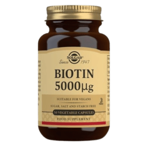 Solgar Biotin 5000 mcg 50 kapslar