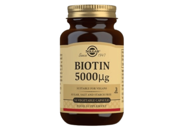 Solgar Biotin 5000 mcg 50 kapslar